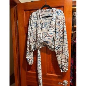 Fashion Nova Curve Wrap Top 3X